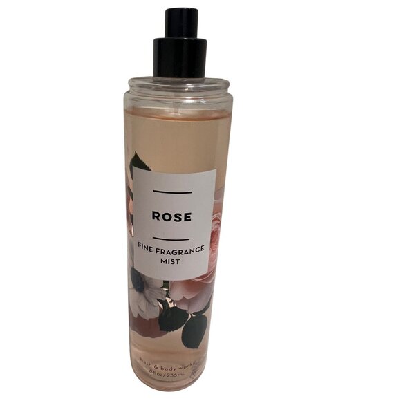 Bath & Body Works Rose Fine Fragrance Mist 8 Fl Oz / 236 mL Floral Scented Spray - Picture 1 of 4